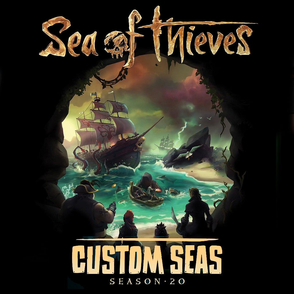 Sea of Thieves — official-style key art and gameplay scene