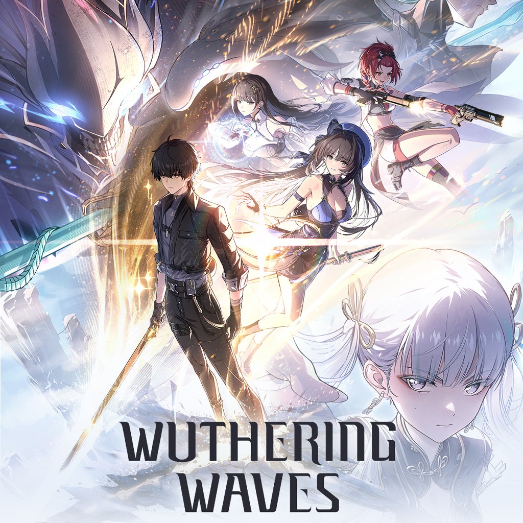 Wuthering Waves — official-style key art and gameplay scene