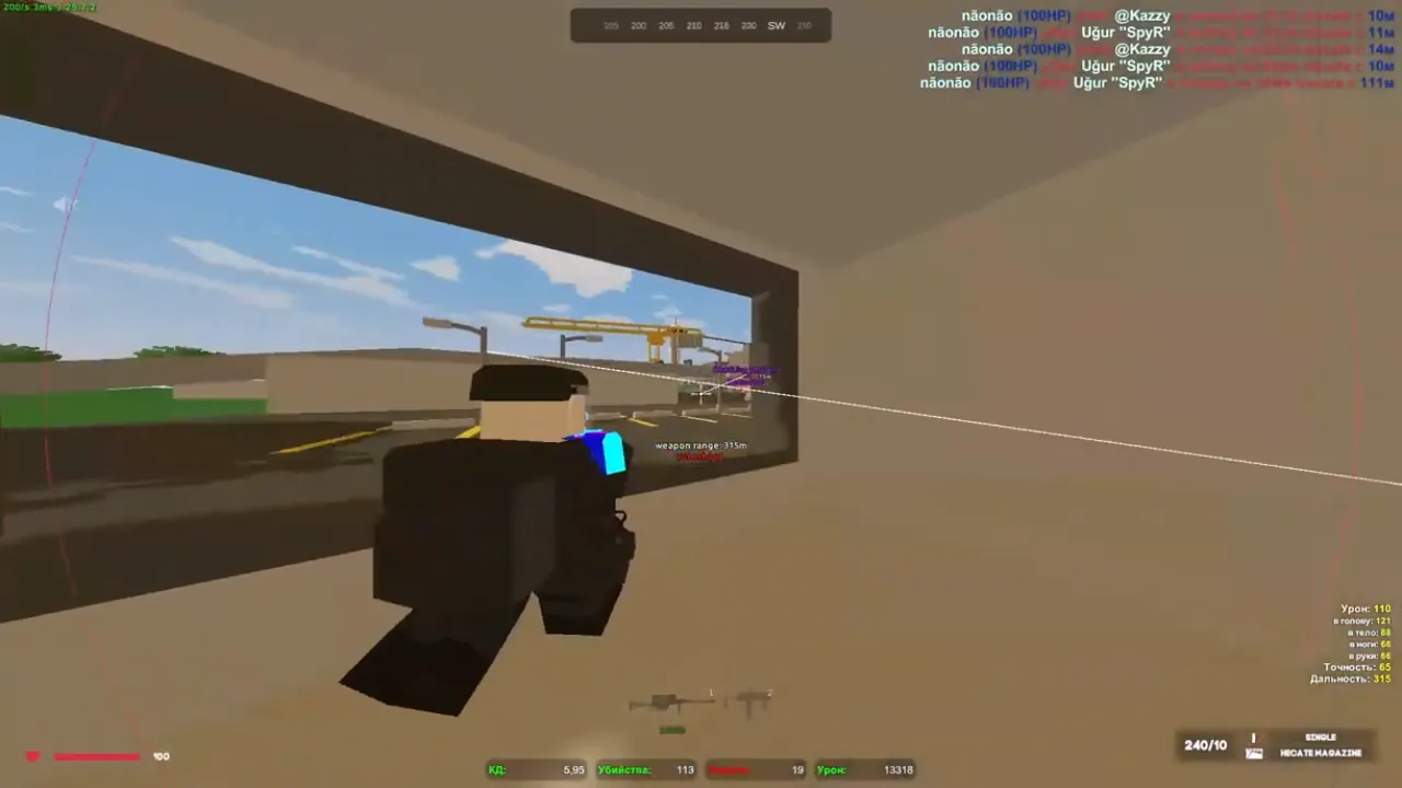 unturned Hacks vehicle and player ESP overview